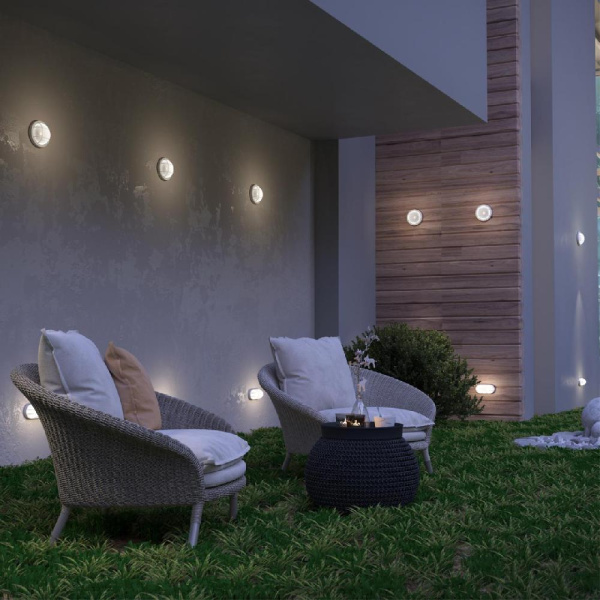 358916 STREET NT22 394 белый Ландшафтный светодиодный светильник IP65 LED 4000К 10W 85-265V OPAL