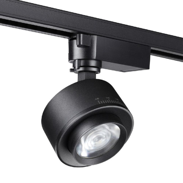 358942 PORT NT22 106 черный Светильник трековый однофазный трехжильный IP20 LED 4000К 15W 220V EDDY