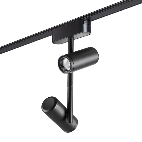 359106 SHINO NT23 051 черный Трековый светильник для низков. шинопровода IP20 LED 4000K 2*8W 48V 1360Лм SMAL