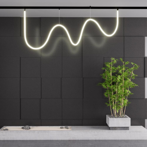 359139 KONST NT23 069 черный Трековый светильник для низковольтного шинопровода FLUM 3000K IP20 LED 25W 48V 2500Лм RAMO