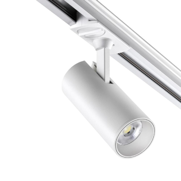 359151 PORT NT23 120 белый Светильник трековый однофазный трехжильный IP20 LED 15W 220V 3000К 1440Лм SELENE