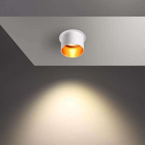 370432 SPOT NT19 323 белый Встраиваемый светильник IP20 GU10 50W 220V BUTT