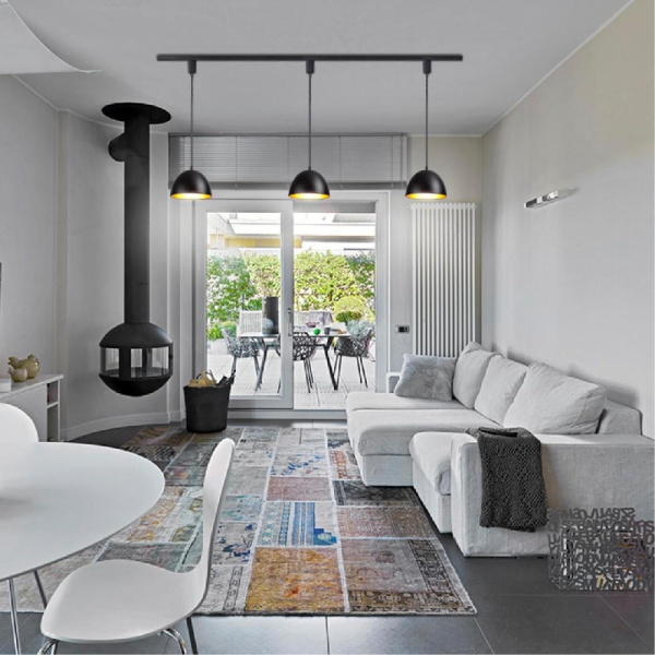 370562 PORT NT19 133 Черный Светильник трековый однофазный трехжильный IP20 Е27 60W 230V VETERUM