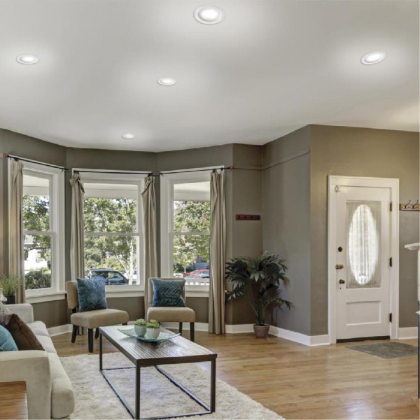 358030 SPOT NT19 302 белый Встраиваемый светильник IP20 LED 4100К 15W 220V LUNA