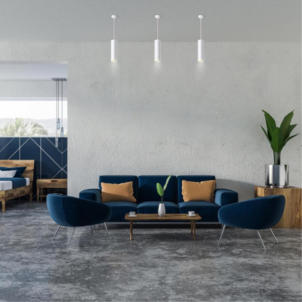 358262 OVER NT19 233 белый Подвесной светильник IP20 LED 12W 160-265V ARUM