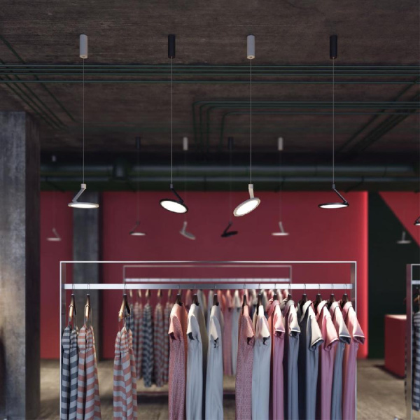 358351 OVER NT20 224 белый Светильник накладной, длина провода 1м IP20 LED 4000K 18W 85-265V HAT