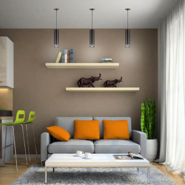 357691 SPOT NT18 306 черный Встраиваемый светильник IP20 LED 3000K 12W 160-265V ARUM