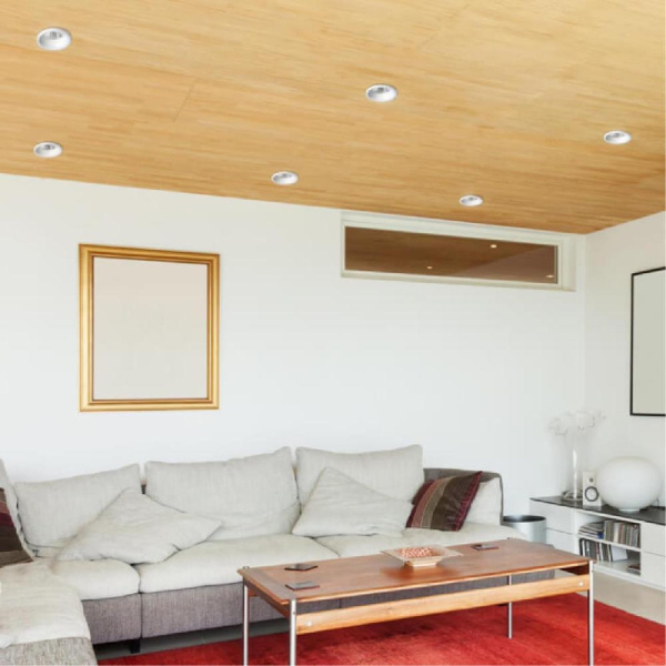 357698 SPOT NT18 293 белый Встраиваемый светильник IP20 LED 3000K 3W 160-265V DOT