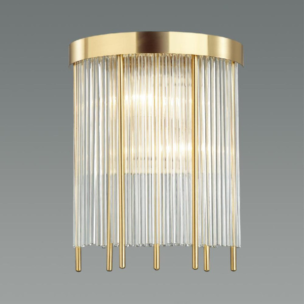 4788/2W HALL ODL21 662 золото/металл/стекло Бра E14 2*40W YORK