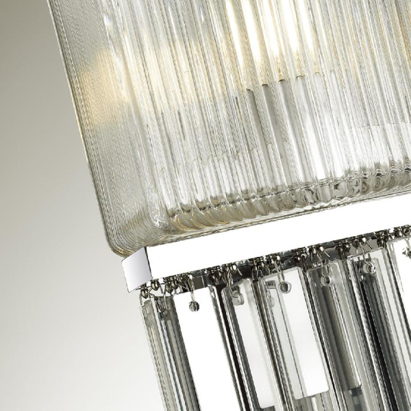 4871/1W HALL ODL_EX22 57 хром/прозрачный/стекло Бра E14 1*40W GATSBY