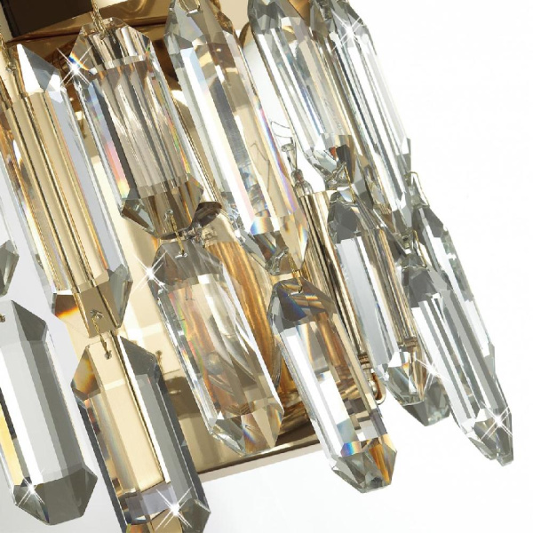 4986/2W HALL ODL22 653 золотой/хрусталь Бра E14 2*40W DAKISA