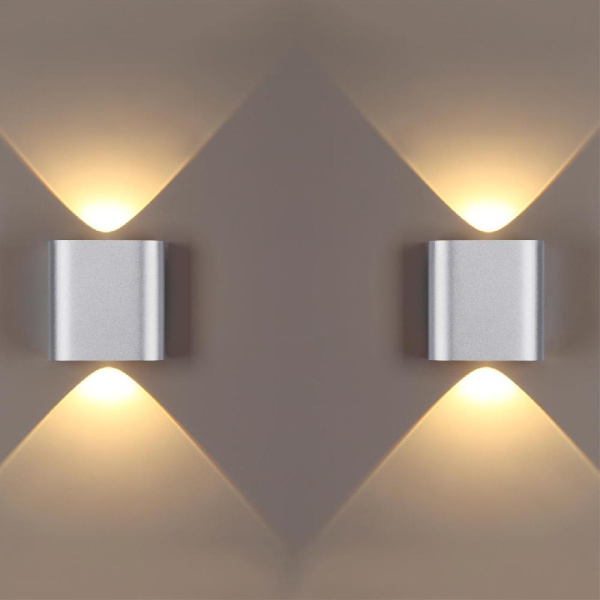 4213/2WL HIGHTECH ODL21 233 серебр/металл Настен.св-ник IP20 LED 2W 236Лм 3000K MAGNUM