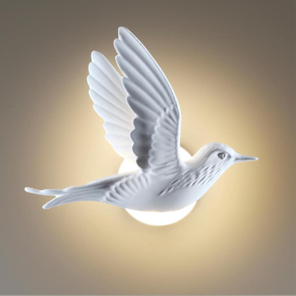 4310/3WLA HIGHTECH ODL22 367 белый гипс Настенный светильник (ПРАВ.) IP20 LED 3W 122Лм 3000K COLOMBELLA