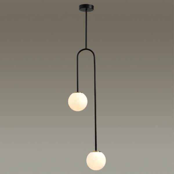 4340/2 L-VISION ODL22 379 черный Потолочный светильник IP20 E14*2 40W AMBI