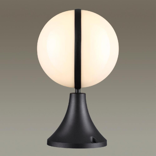 4832/1A NATURE ODL21 739 черный/акрил Ландшафтный светильник на базу E27 1*10W IP44 IP44 LOMEO