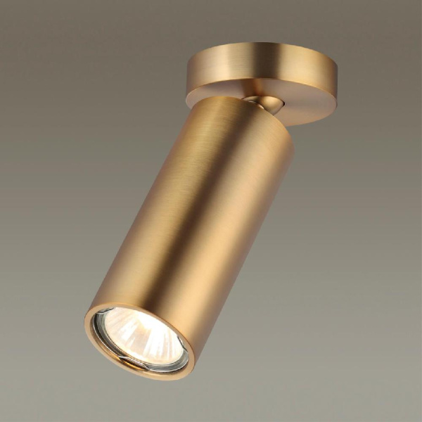 4279/1C HIGHTECH ODL21 343 античн бронза/металл накладн. Поворотный светильник GU10 1*50W NINO