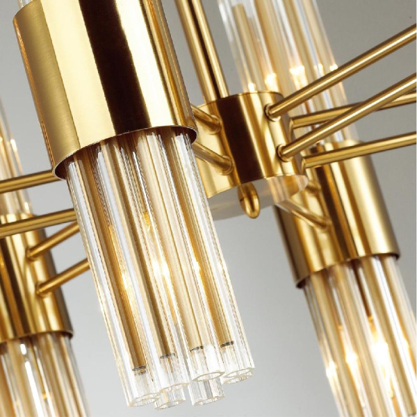 4786/2W HALL ODL21 670 золото/металл/стекло Бра E14 2*40W VIKETA