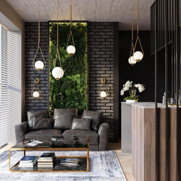 4810/1A PENDANT ODL21 493 золтой/черный/белый Подвес E14 1*40W FLARI