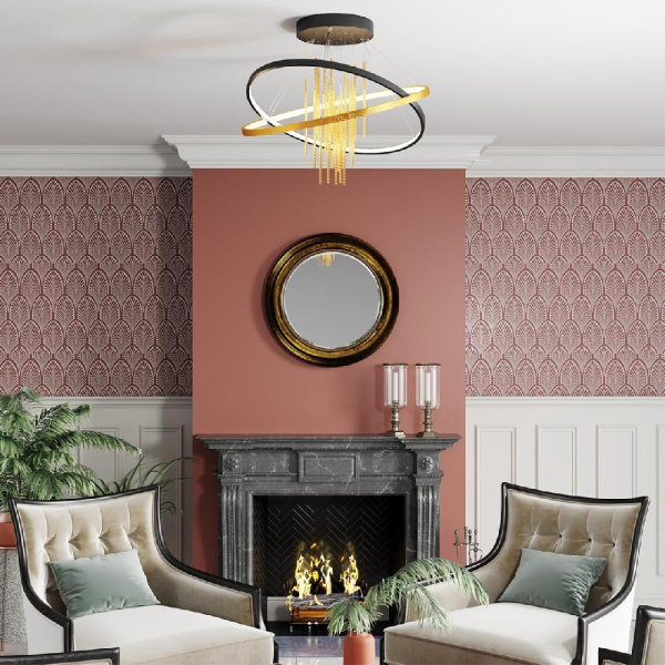 3901/70CL L-VISION ODL22 377 черный/золотистый/металл Потолочный светильник IP20 LED 70W 3340Лм 4000K MONICA