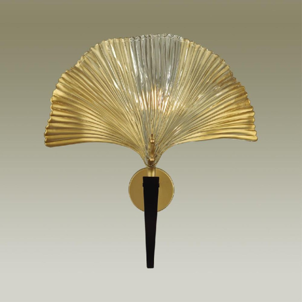 4870/1W HALL ODL_EX22 187 золотой/чёрный/стекло Бра E14 1*40W VENTAGLIO