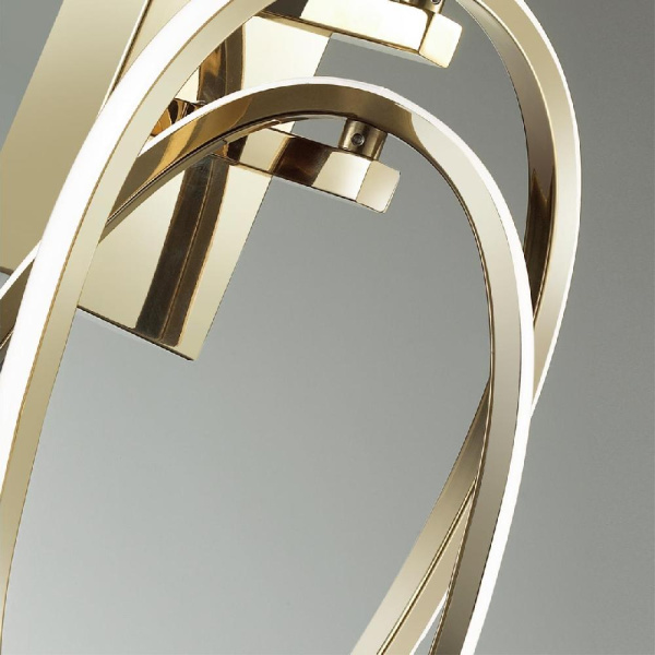 4875/23WL L-VISION ODL_EX22 95 золотой/акрил Настенный светильник LED 23W 4000K SPACE