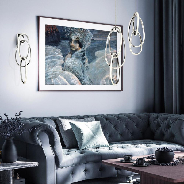 4891/32L L-VISION ODL_EX22 95 хром/акрил Подвес LED 32W 4000K 4891/32L SPACE