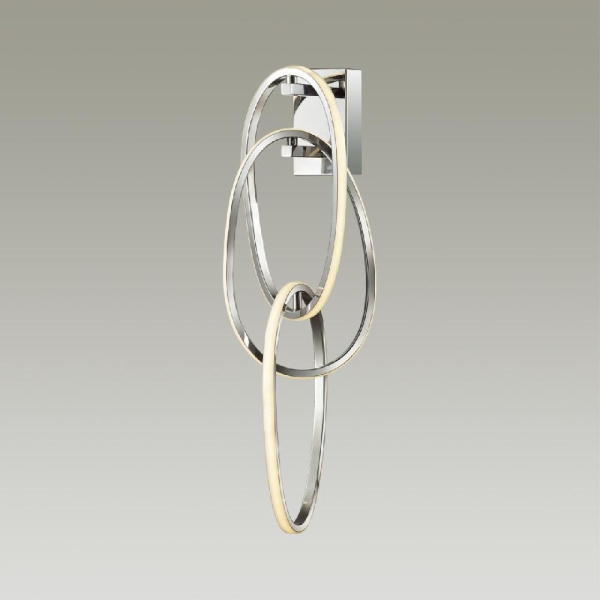 4891/33WL L-VISION ODL_EX22 95 хром/акрил Настенный светильник LED 33W 4000K SPACE