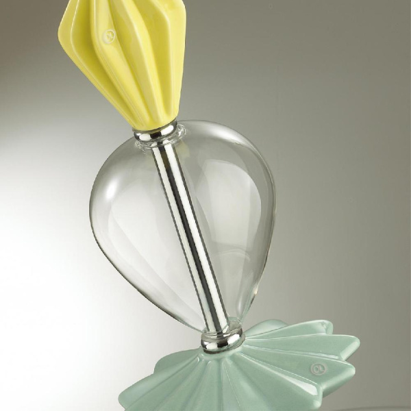 4893/1A CLASSIC ODL_EX22 197 хром/раноцветн./керамика/стекло Подвес E14 1*40W 4893/1A BIZET