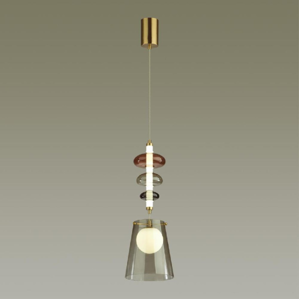 5411/18LB L-VISION ODL_EX23 45 бронзовый/серый/бордовый/белый Подвес LED 18W 4000K AMORE