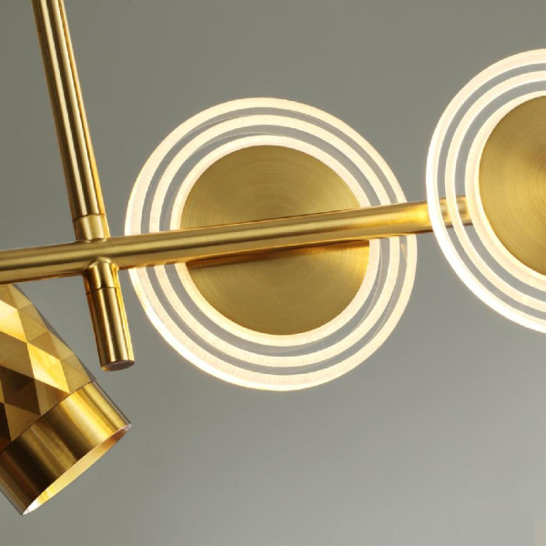 4354/52L HIGHTECH ODL23 281 античная бронза/металл Подвесной светильник с раздельным включением IP20 LED GU10/LED 52W 624Лм AD ASTRUM