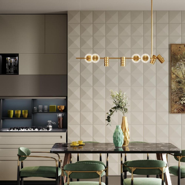 4354/52L HIGHTECH ODL23 281 античная бронза/металл Подвесной светильник с раздельным включением IP20 LED GU10/LED 52W 624Лм AD ASTRUM