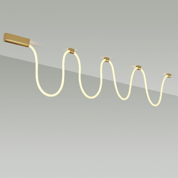 4397/30CL HIGHTECH ODL23 261 ант.бронза/металл/канат Настенно-потолочный св-к накладной (3 крепления в комплекте) IP20 LED 30W 1185Лм 3000K CORDA