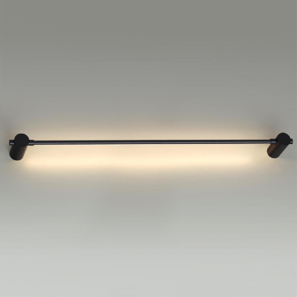 4395/8WL HIGHTECH ODL23 317 черный/металл Настенный св-к IP20 LED 8W 320Лм 3000K DALIA