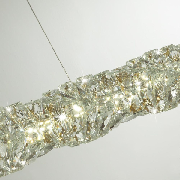 4999/36LA HALL ODL23 535 золотой/прозрачный/металл/хрусталь Люстра LED 36W 4000K STRAZA