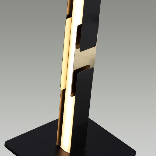 4991/36FL L-VISION ODL23 417 черный/золотой/металл/акрил Торшер LED 36W 3000K FIERRO