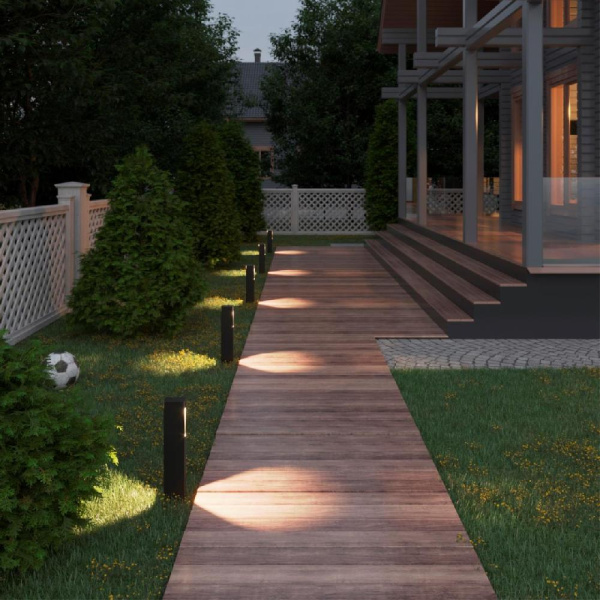 6658/14GL NATURE ODL24 715 черный/металл Уличный светильник IP65 LED 14W 4000K AC85-265V GALA