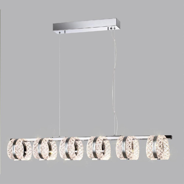 5029/40L L-VISION ODL24 577 хром/металл/акрил Люстра LED 40W 4000K 2453лм MIRAGE