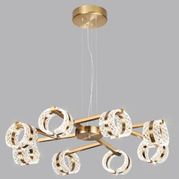 5030/53L L-VISION ODL24 575 античн.бронза/металл/акрил Люстра LED 53W 4000K 3312лм MIRAGE