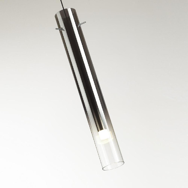 5061/5L PENDANT ODL24 453 черный/темн.хром/металл/стекло Подвес LED 4W 3000K SHINY