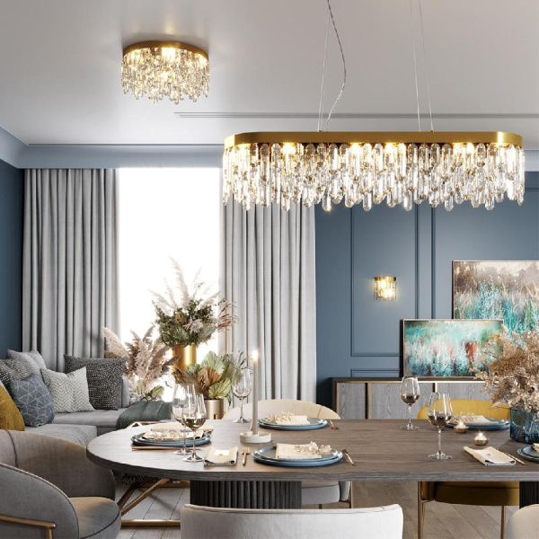 4986/6C HALL ODL22 653 золотой/хрусталь Люстра потолочная E14 6*40W DAKISA