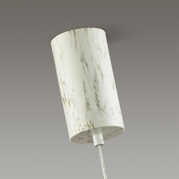 4864/2FC MODERN ODL_EX22 81 золотистый/белый/стекло Натяжной торшер с выкл. E14 2*40W JUNGLE