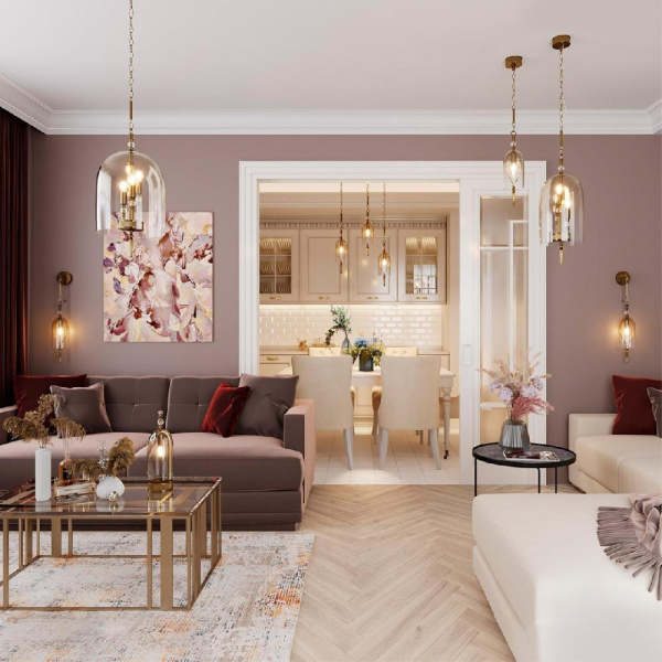 4892/4 NEO ODL_EX22 191 бронзовый с патиной/"коньячный"/стекло Подвес E14 4*40W BELL