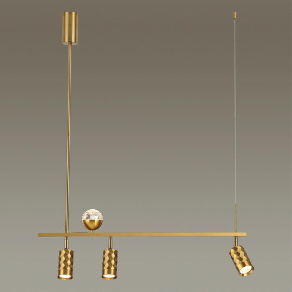 4353/36L HIGHTECH ODL23 281 античная бронза/металл Подвесной св-к IP20 LED GU10/LED 36W 520Лм AD ASTRUM