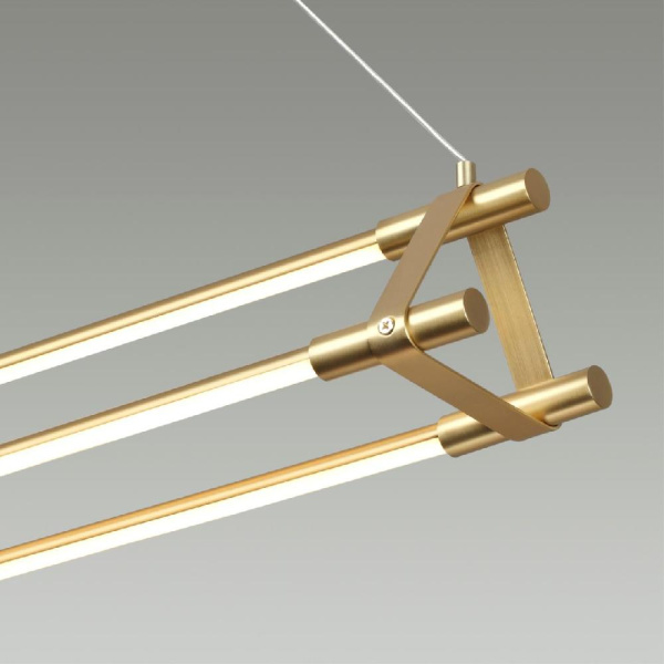 4394/48L HIGHTECH ODL23 104 античная бронза/металл/акрил Подвесной св-к IP20 LED 48W 1920Лм 3000K STRETTO