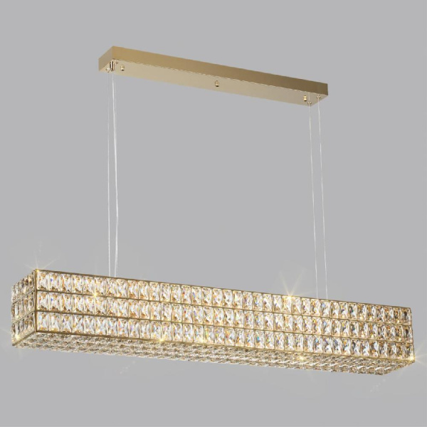 4926/48L L-VISION ODL24 601 золото/металл/хрусталь Люстра LED 48W 4000K 2452Лм PANTA