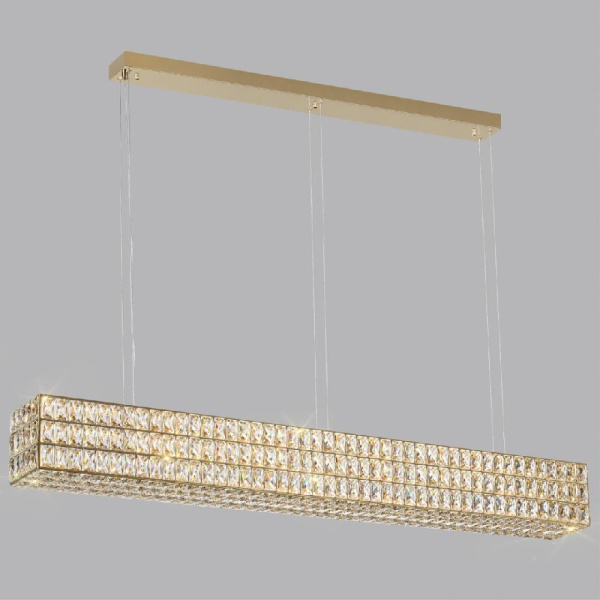 4926/60L L-VISION ODL24 601 золото/металл/хрусталь Люстра LED 60W 4000K 3269Лм PANTA
