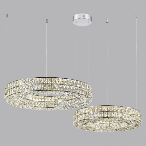 4927/2R L-VISION ODL24 599 хром/металл База для 2-х колец PANTA