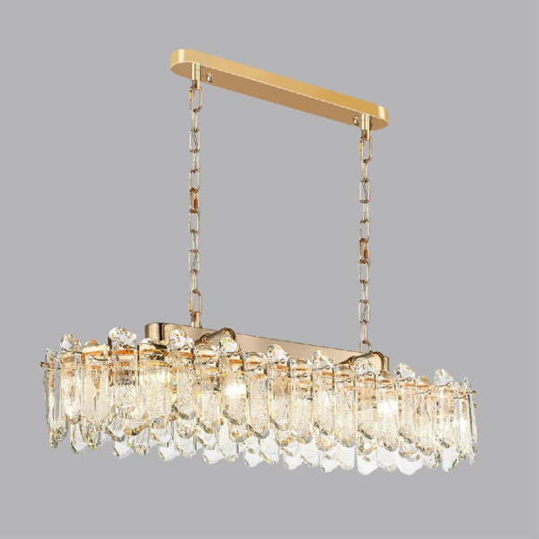 5069/12 HALL ODL24 621 золото/прозрачный/металл/хрусталь Люстра E14 12*40W BULLON