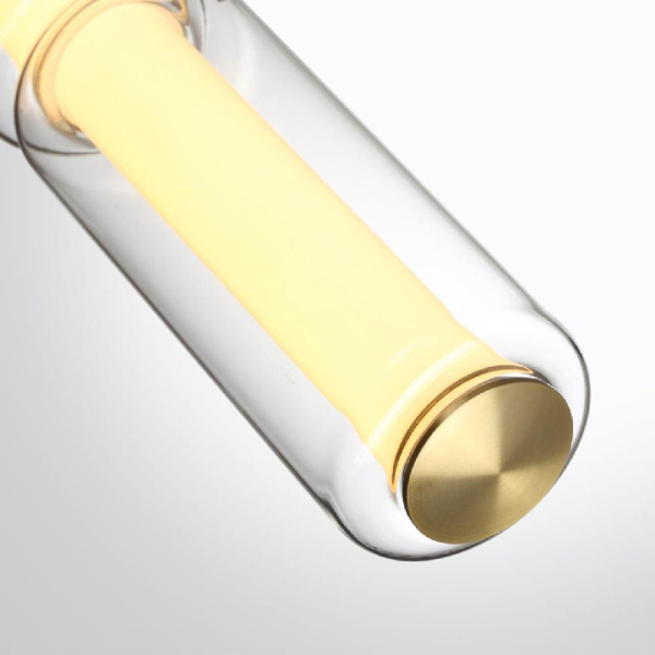 6688/19L L-VISION ODL24 147 Подвесной светильник античная бронза/металл/акрил/стекло IP20 LED 19W  3000K FAU