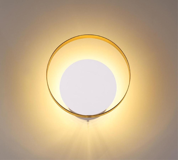 3899/7WW HIGHTECH ODL20 355 белый/металл Настенный светильник LED 3000K 7W 220V MONDY